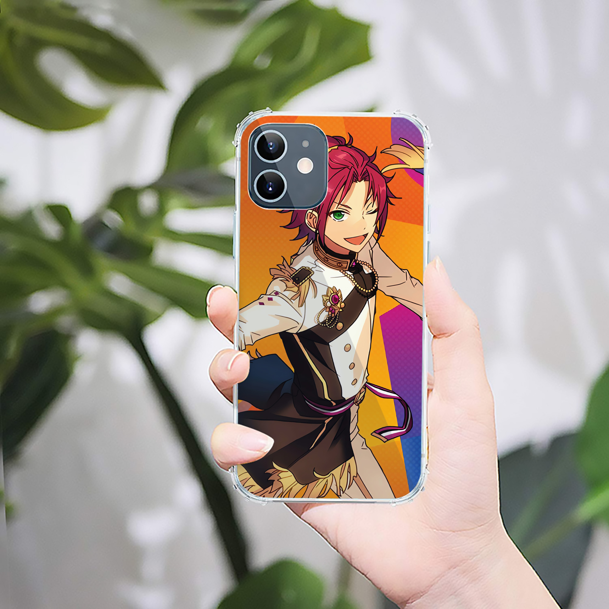 （画像用） あんさんぶるスターズ! Ensemble Stars 【iPhone 12シリーズ対応】透明スマホケース（クリアソフトケース）